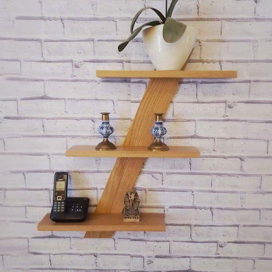Shelf - NW - Wooden color - 30x12x70 cm