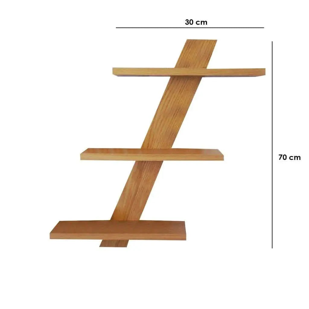 Shelf - NW - Wooden color - 30x12x70 cm