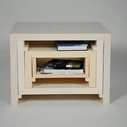 Set of side table - NW - Wooden color - 30x30x30 cm