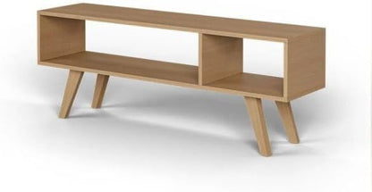 Tv unit - MDF - Light Oak - 120x30x45 cm