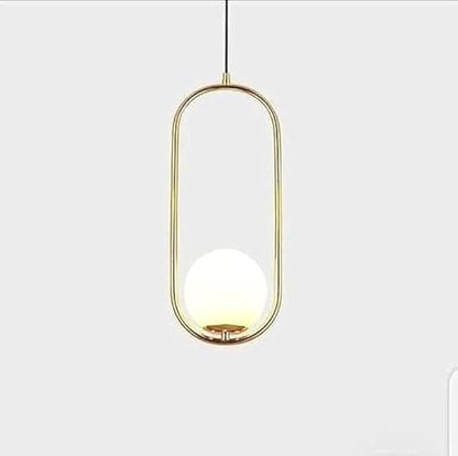 مصباح سقف - معدن - ذهبي - 60×60×120 سم