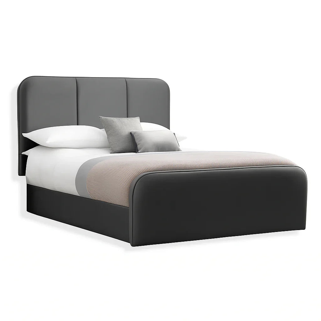 Bed - MDF - Velvet - Multi Sizes - Cataloug