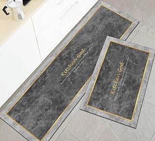 سجادة - نقاط - قطعتان - متعددة الألوان - 120x40 - 60x40