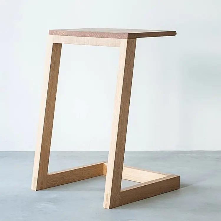Side Table - NW - Wooden color - 55x35x70 cm