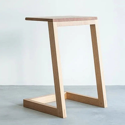 Side Table - NW - Wooden color - 55x35x70 cm
