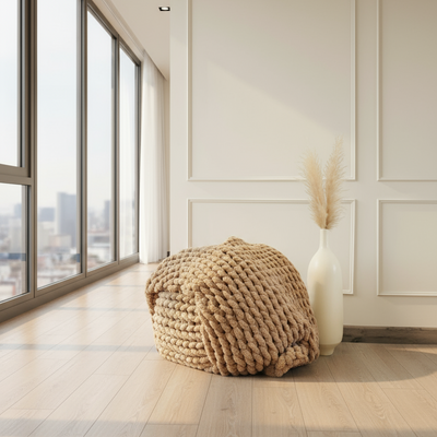 مزهرية-  فخار- ؤف وايت - 8x52 سم