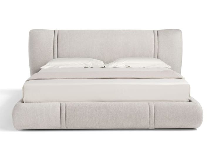 سرير - خشب ام دي اف- رمادي - متعدد المقاسات