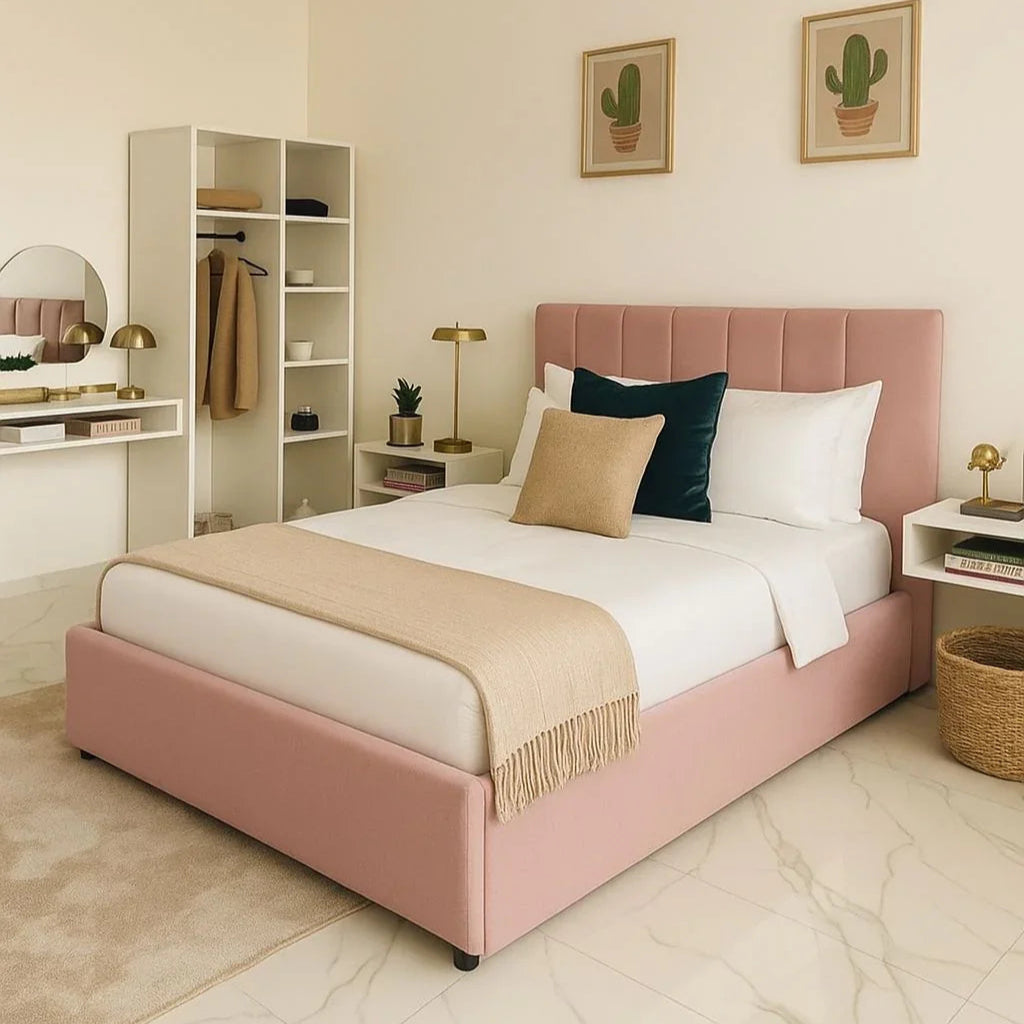 Full Bedroom - MDF  - White & Grey
