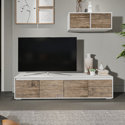 TV Unit - MDF - Multi Color - 180x35x42 cm