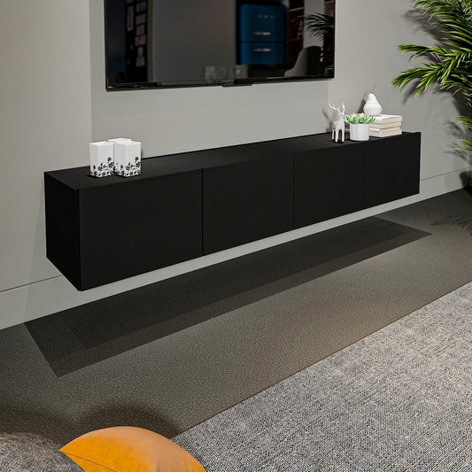 وحدة تلفزيون - خشب ام دي اف - متعدد الألوان - 180×35×32