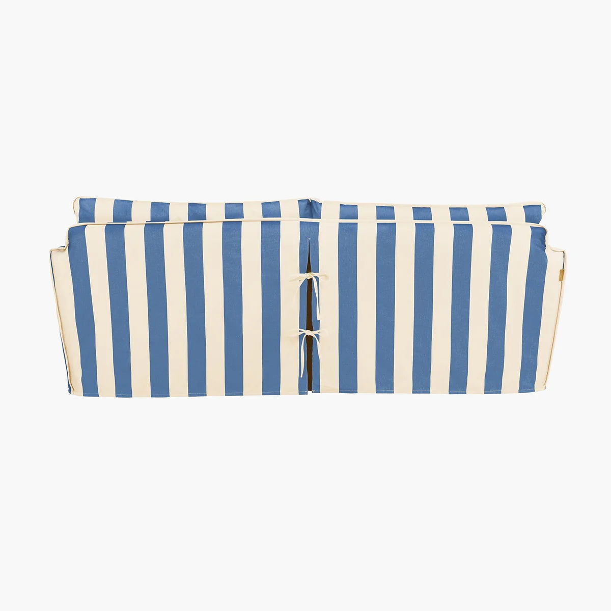 Sofa - Natural Wood - Linen - Multi Color - 230 x 97 x 90 cm