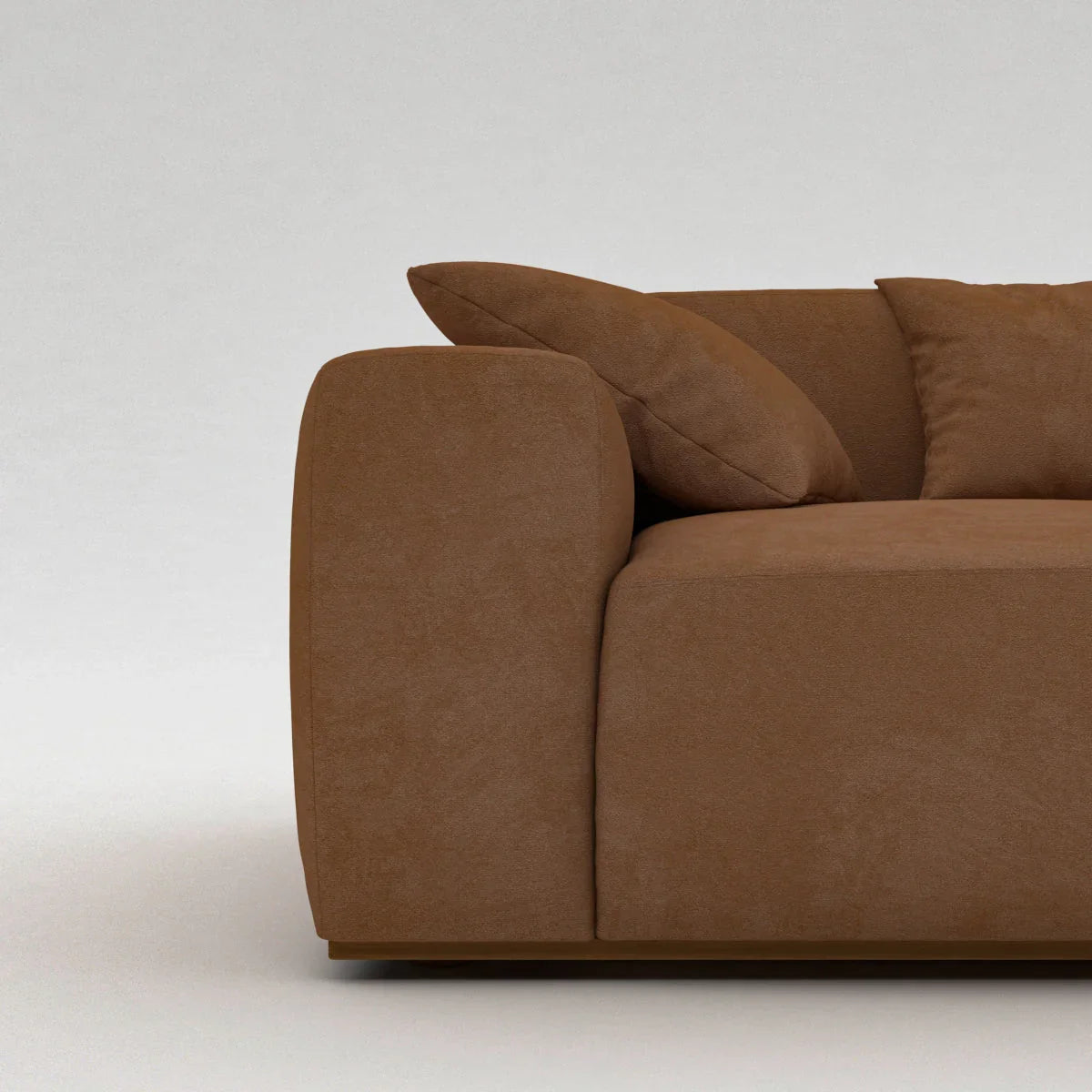 Sofa - Beech Wood - Linen Fabric - 225x85 cm - Cataloug