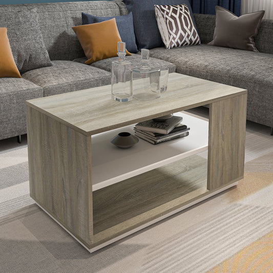 Coffee Table - MDF - Multi Color - 90x50x48 cm