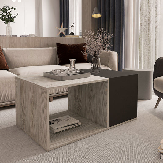 Coffee Table - Multi Color - MDF - 100x60x40 cm