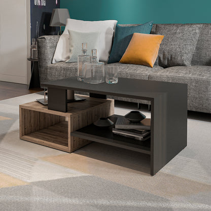 Coffee Table - Multi Color - MDF - 100x50x40 cm