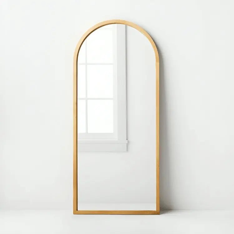 Mirror- NW-Wooden color -40x4x175 cm