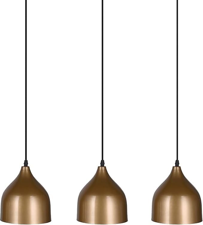 نجفه - معدن - ذهبي وأسود - 60×60×120 سم