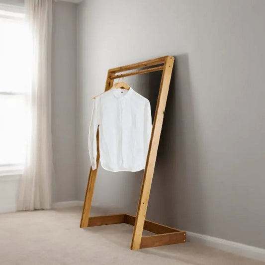 Hanger stand - NW - Brown - 45x35x160 cm