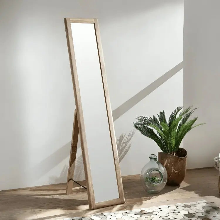 Mirror-NW-Wooden color - 45x3x170 cm