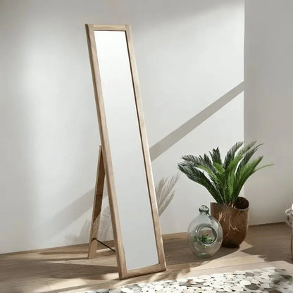 Mirror-NW-Wooden color - 45x3x170 cm