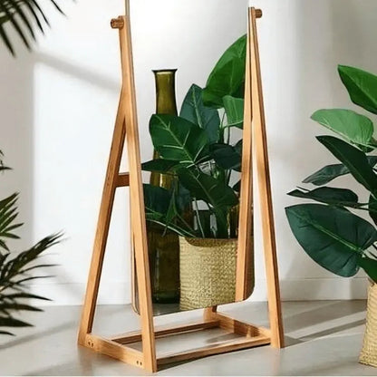 Mirror -NW-Wooden color -47x4x180 cm