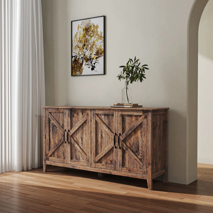 Buffet - MDF Wood - Brown - 170x85x40 cm