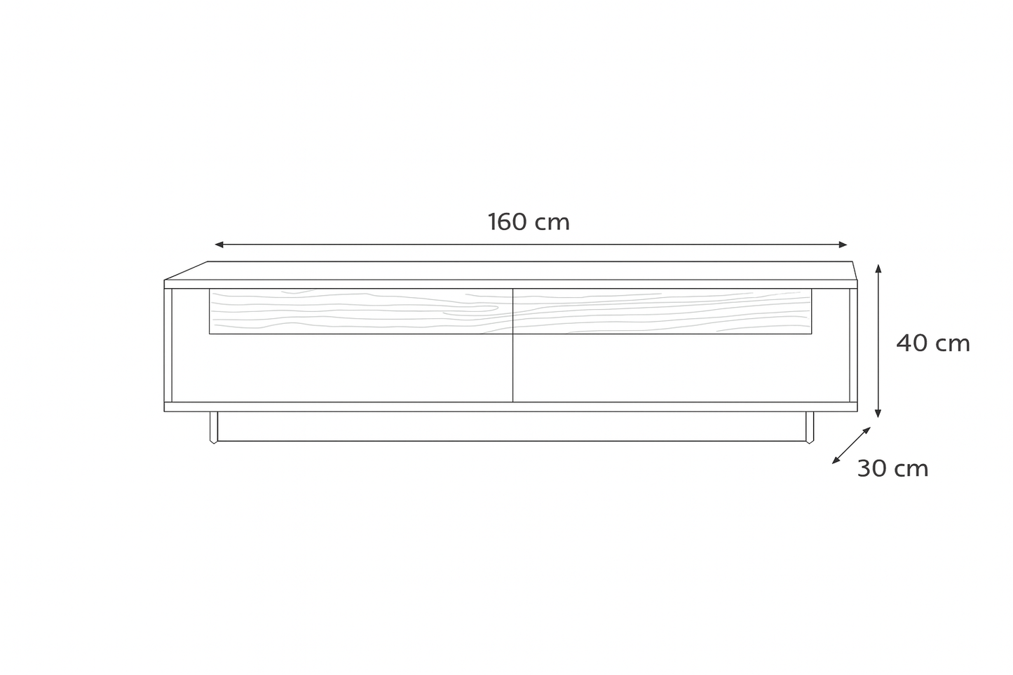 TV Unit 160x30x40 - Cataloug