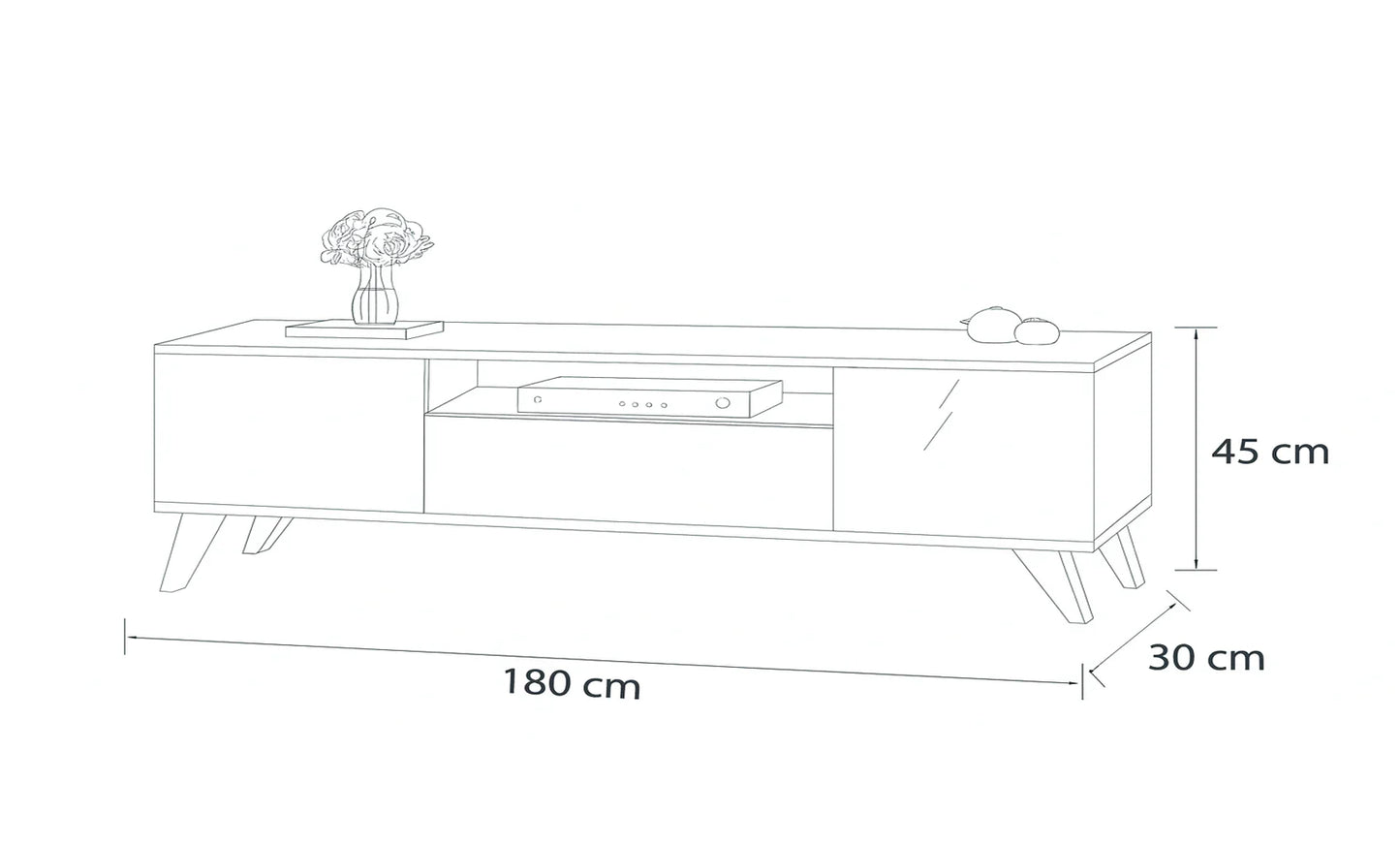 TV Unit 180x30x45 - Cataloug