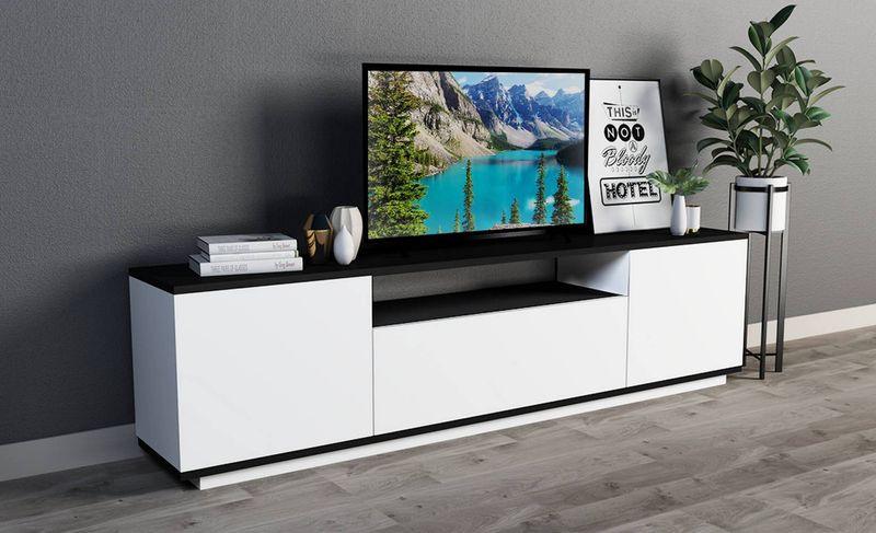 TV Unit - MDF Wood - Multi color - 180x30x45 cm - Cataloug