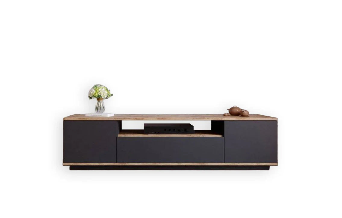 TV Unit - MDF Wood - Multi color - 180x30x45 cm - Cataloug