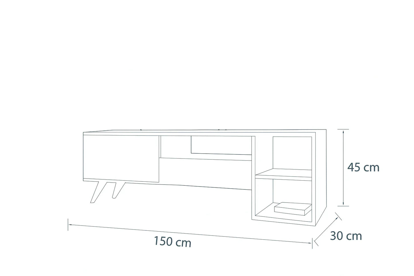 TV Unit 150x30x45 - Cataloug