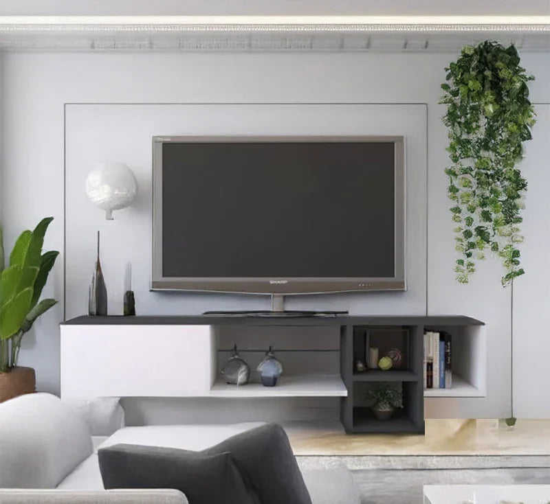 TV Unit - MDF Wood - Multi Color - 150x30x45 cm - Cataloug