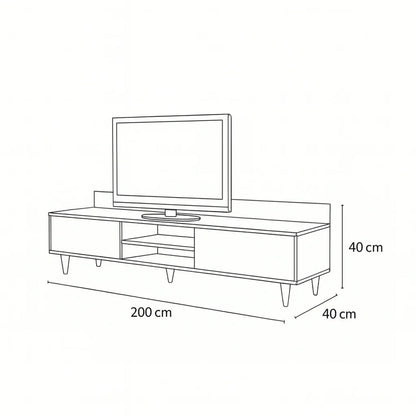 TV Unit 200x40x40 - Cataloug