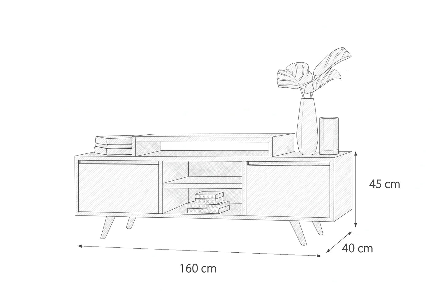 TV Unit 160x40x45 - Cataloug