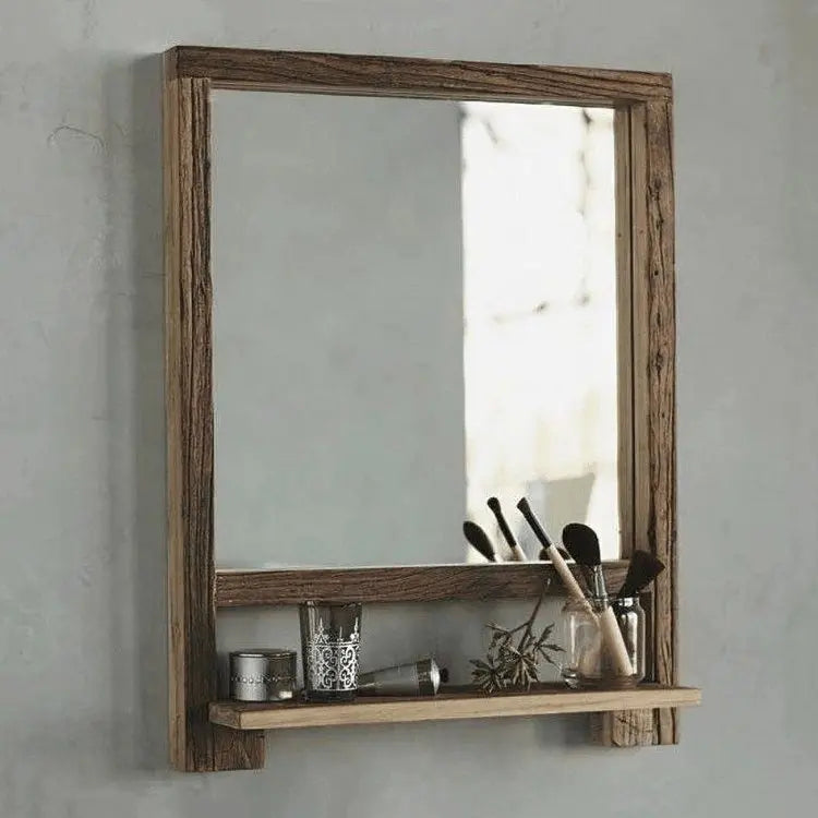 Bathroom mirror-NW-Brown-50x11x75 cm