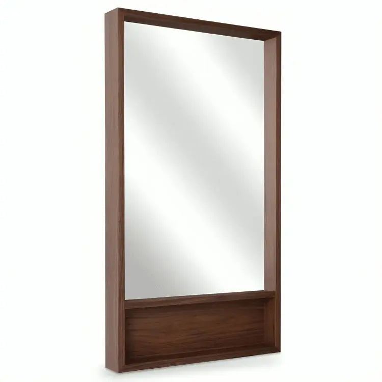 Mirror with shelf -NW-Brown- 50x8x90 cm