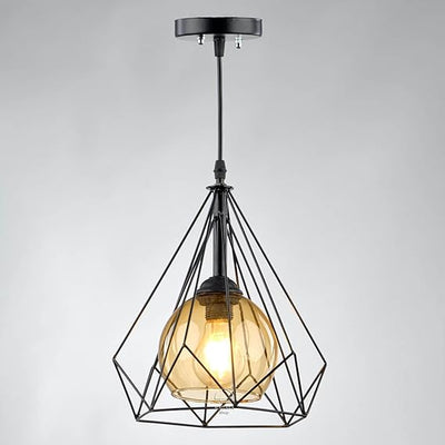 CeilingLamp - Acrylic - Black - 30x20x100 cm