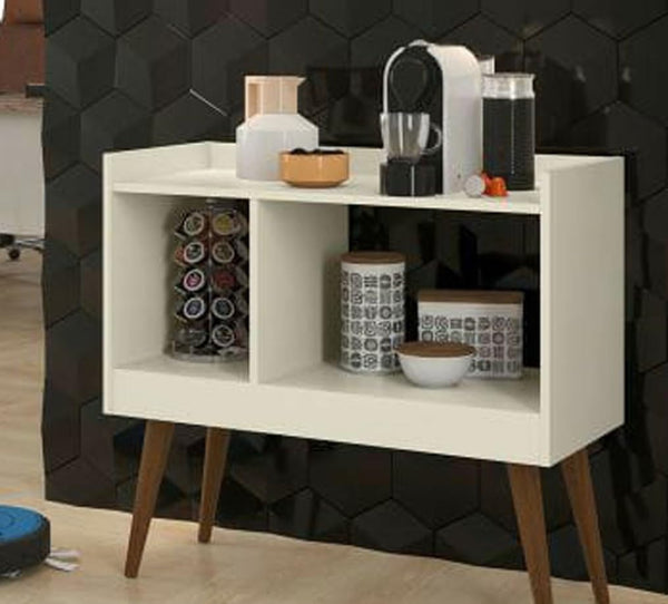 ركنه القهوة – خشب MDF وخشب زان– متعدد الألوان – 80x80x40 سم