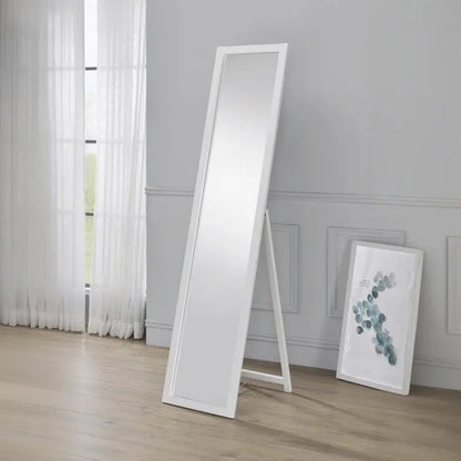 Mirror-NW-White -55x3x175 cm