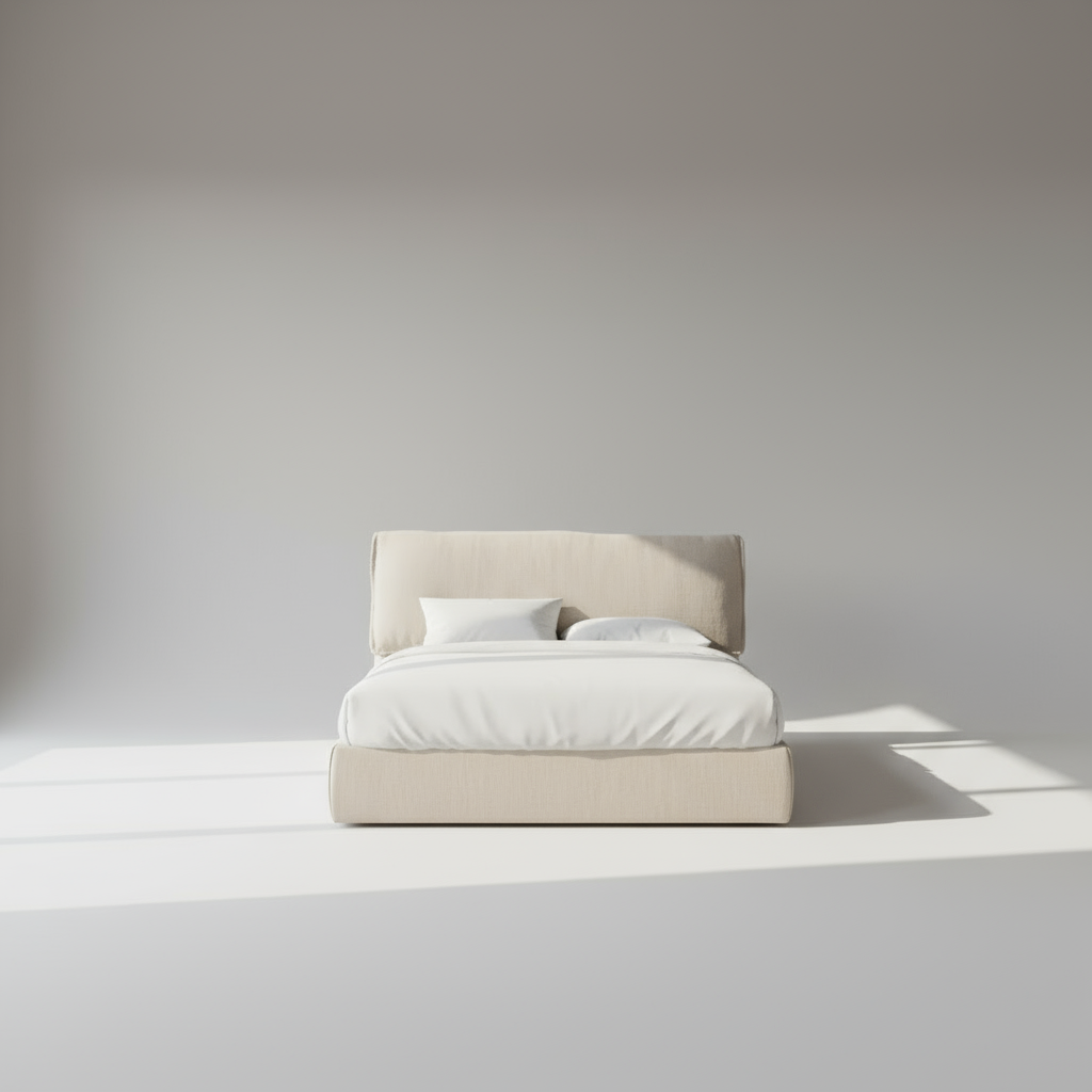 سرير - خشب ام دي اف- بيج - متعدد المقاسات