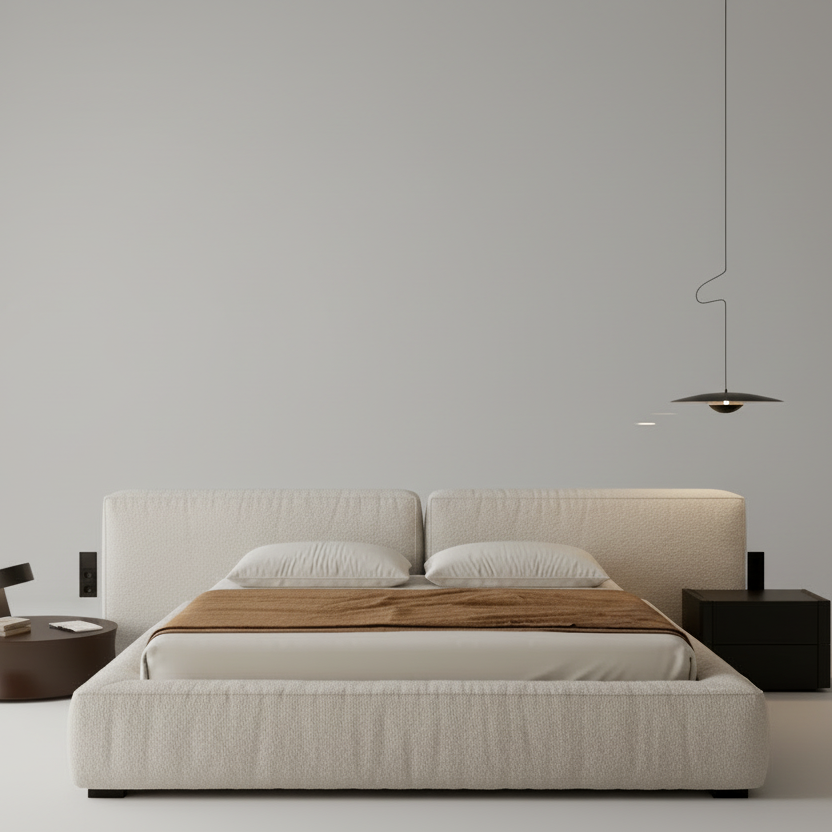 Bed - MDF Wood - White - Multi Size