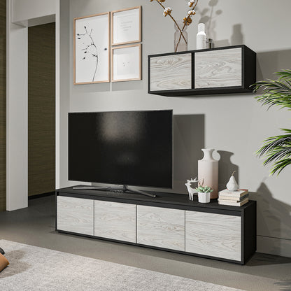 TV Unit - Multi Color - MDF - 180x35x42 cm