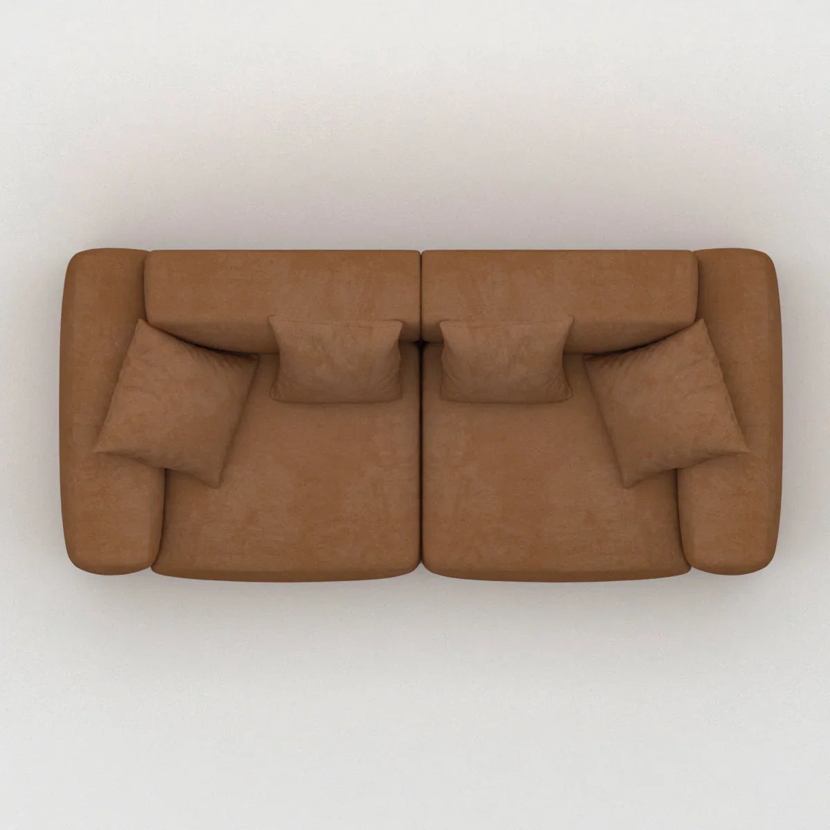 Sofa - Beech Wood - Linen Fabric - 225x85 cm - Cataloug