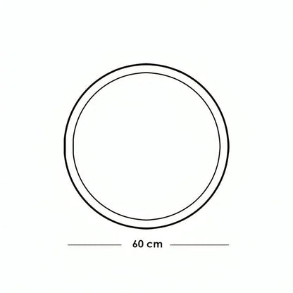 مرآة مع وحدة تخزين -NW-بني-60x15x60 سم