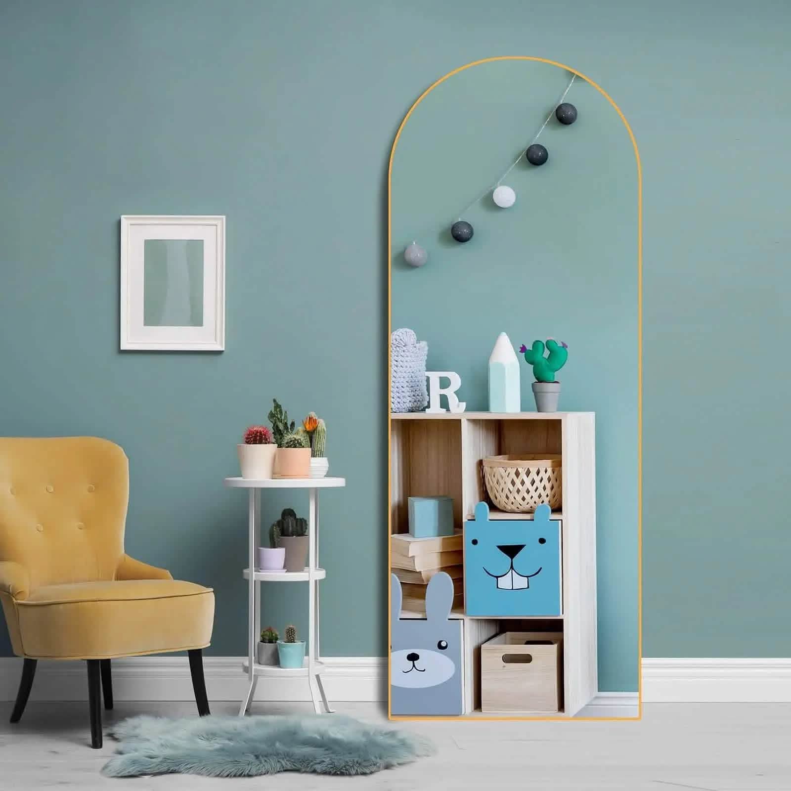 Mirror - NW - Beige - 60x3x160 cm