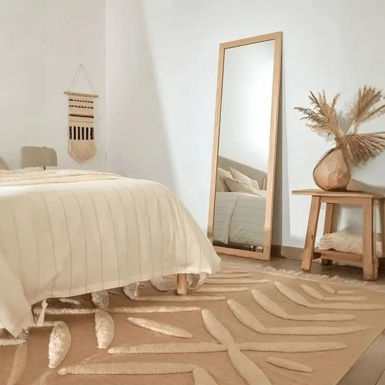 Mirror-NW-Wooden color -60x3x170 cm