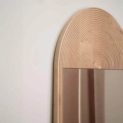 Mirror -NW-Wooden color - 60x30x175 cm