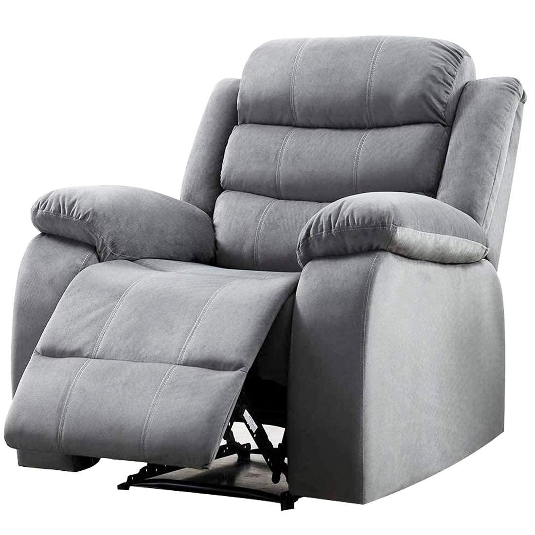 Chair - lazy boy - recliner - grey - 90 X 80 X 100 cm - Cataloug