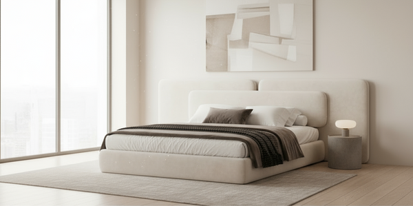 سرير - خشب ام دي اف- بيج - متعدد المقاسات