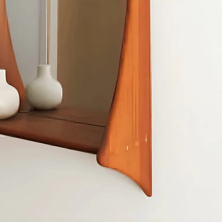 مرآة - بني - 65x15x150 سم